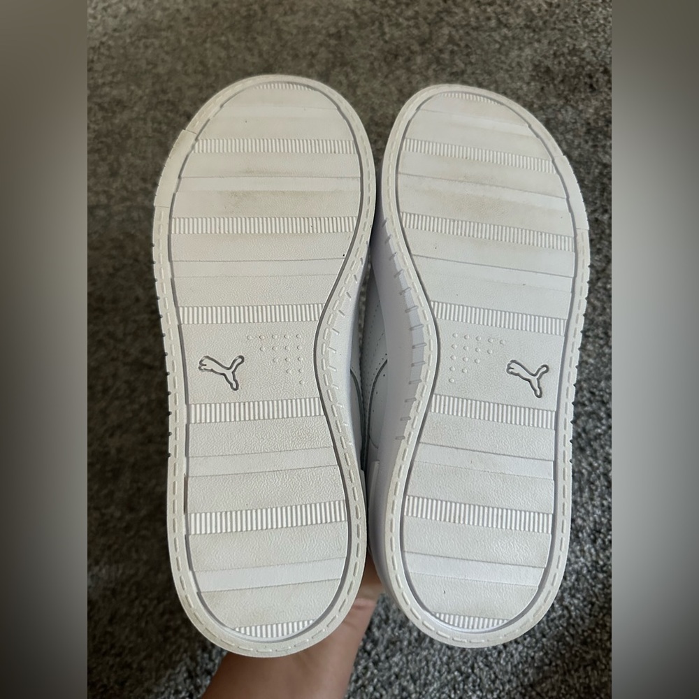 Puma Women's Sneakers Jada SC Better White Team Gold Size 6 - Just Tried On - Picture 6 of 8
